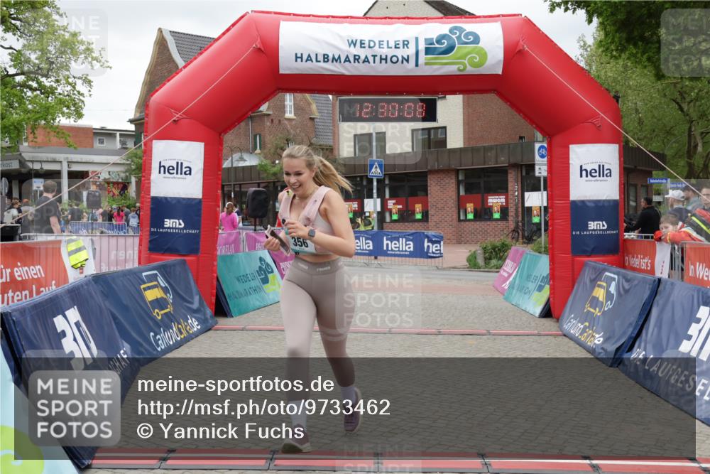 10.05.2026 - 8. Wedeler Halbmarathon Yannick Fuchs http://msf.ph/oto/9733462 10.05.2026 12:30:06 Ziel 356 meine-sportfotos.de