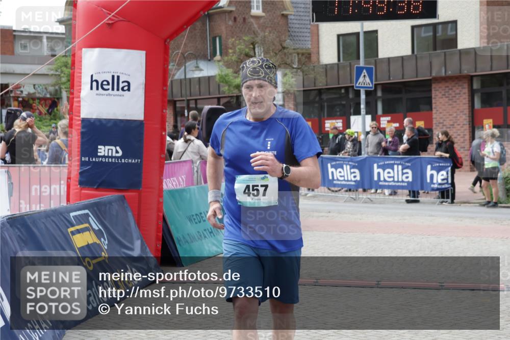 10.05.2026 - 8. Wedeler Halbmarathon Yannick Fuchs http://msf.ph/oto/9733510 10.05.2026 11:49:36 Ziel 457 meine-sportfotos.de