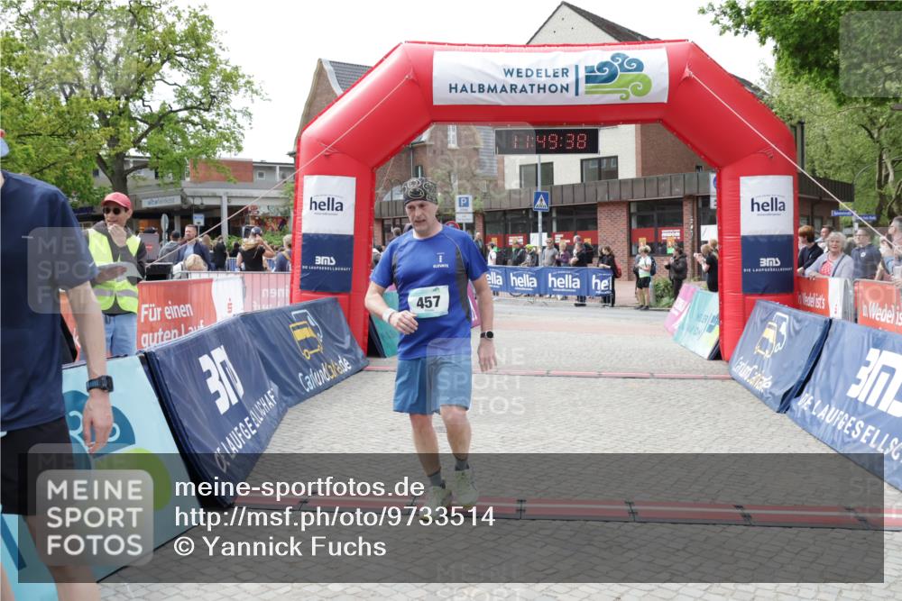 10.05.2026 - 8. Wedeler Halbmarathon Yannick Fuchs http://msf.ph/oto/9733514 10.05.2026 11:49:36 Ziel 457 meine-sportfotos.de