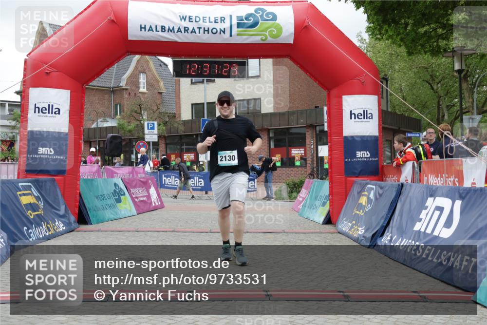 10.05.2026 - 8. Wedeler Halbmarathon Yannick Fuchs http://msf.ph/oto/9733531 10.05.2026 12:31:27 Ziel 2130 meine-sportfotos.de