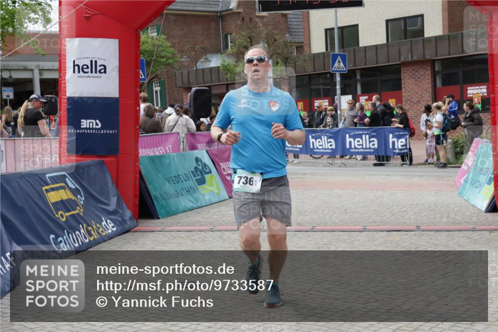 10.05.2026 - 8. Wedeler Halbmarathon Yannick Fuchs http://msf.ph/oto/9733587 10.05.2026 11:49:51 Ziel 736 meine-sportfotos.de