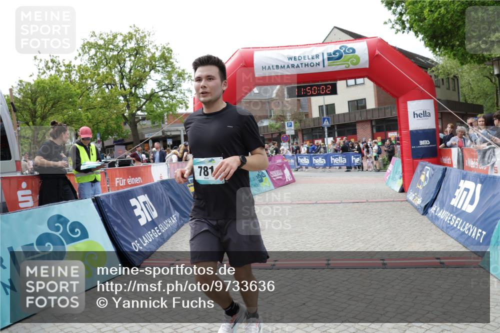 10.05.2026 - 8. Wedeler Halbmarathon Yannick Fuchs http://msf.ph/oto/9733636 10.05.2026 11:50:00 Ziel 182, 273, 781 meine-sportfotos.de