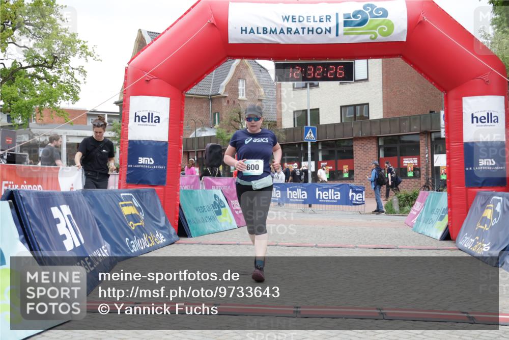 10.05.2026 - 8. Wedeler Halbmarathon Yannick Fuchs http://msf.ph/oto/9733643 10.05.2026 12:32:24 Ziel 163, 600 meine-sportfotos.de