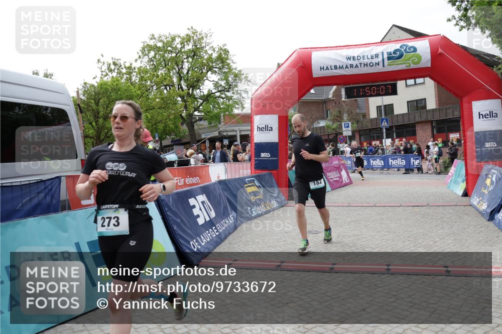 10.05.2026 - 8. Wedeler Halbmarathon Yannick Fuchs http://msf.ph/oto/9733672 10.05.2026 11:50:06 Ziel 182, 273, 965 meine-sportfotos.de