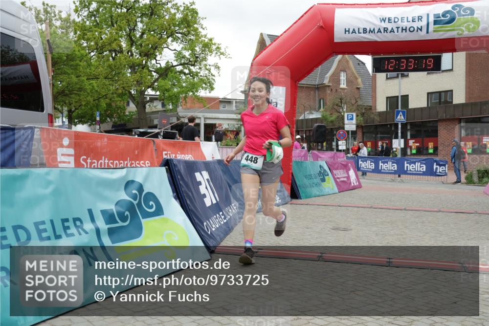 10.05.2026 - 8. Wedeler Halbmarathon Yannick Fuchs http://msf.ph/oto/9733725 10.05.2026 12:33:17 Ziel 448 meine-sportfotos.de