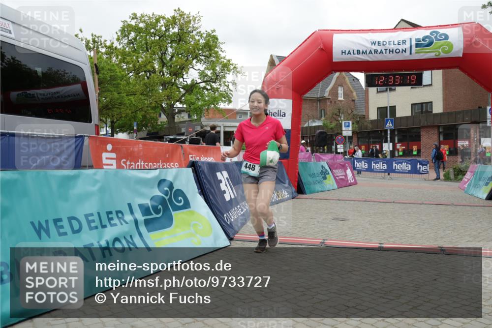 10.05.2026 - 8. Wedeler Halbmarathon Yannick Fuchs http://msf.ph/oto/9733727 10.05.2026 12:33:17 Ziel 448 meine-sportfotos.de