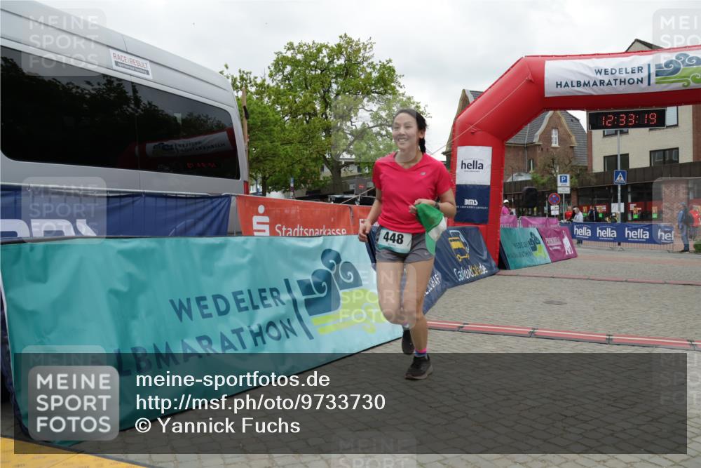 10.05.2026 - 8. Wedeler Halbmarathon Yannick Fuchs http://msf.ph/oto/9733730 10.05.2026 12:33:17 Ziel 448 meine-sportfotos.de
