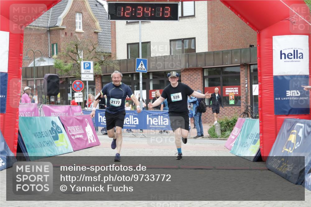 10.05.2026 - 8. Wedeler Halbmarathon Yannick Fuchs http://msf.ph/oto/9733772 10.05.2026 12:34:11 Ziel 528, 638, 640, 2177 meine-sportfotos.de