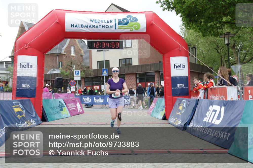 10.05.2026 - 8. Wedeler Halbmarathon Yannick Fuchs http://msf.ph/oto/9733883 10.05.2026 12:34:57 Ziel 595 meine-sportfotos.de