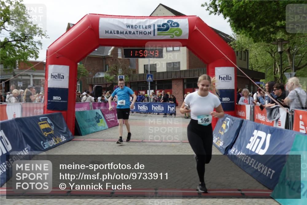10.05.2026 - 8. Wedeler Halbmarathon Yannick Fuchs http://msf.ph/oto/9733911 10.05.2026 11:50:41 Ziel 36, 596, 604, 606 meine-sportfotos.de