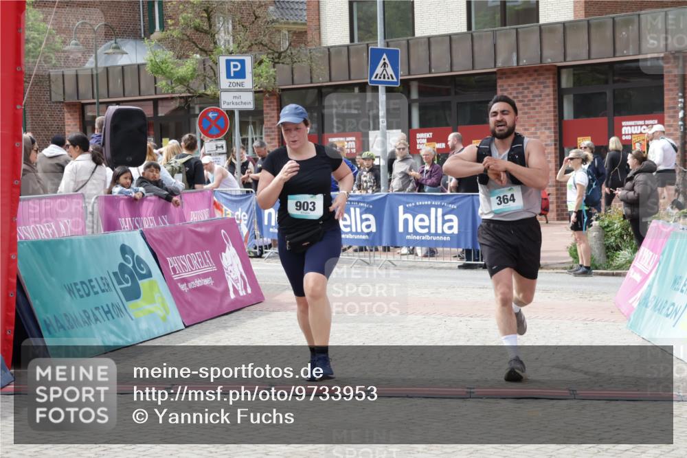 10.05.2026 - 8. Wedeler Halbmarathon Yannick Fuchs http://msf.ph/oto/9733953 10.05.2026 11:50:51 Ziel 364, 903 meine-sportfotos.de