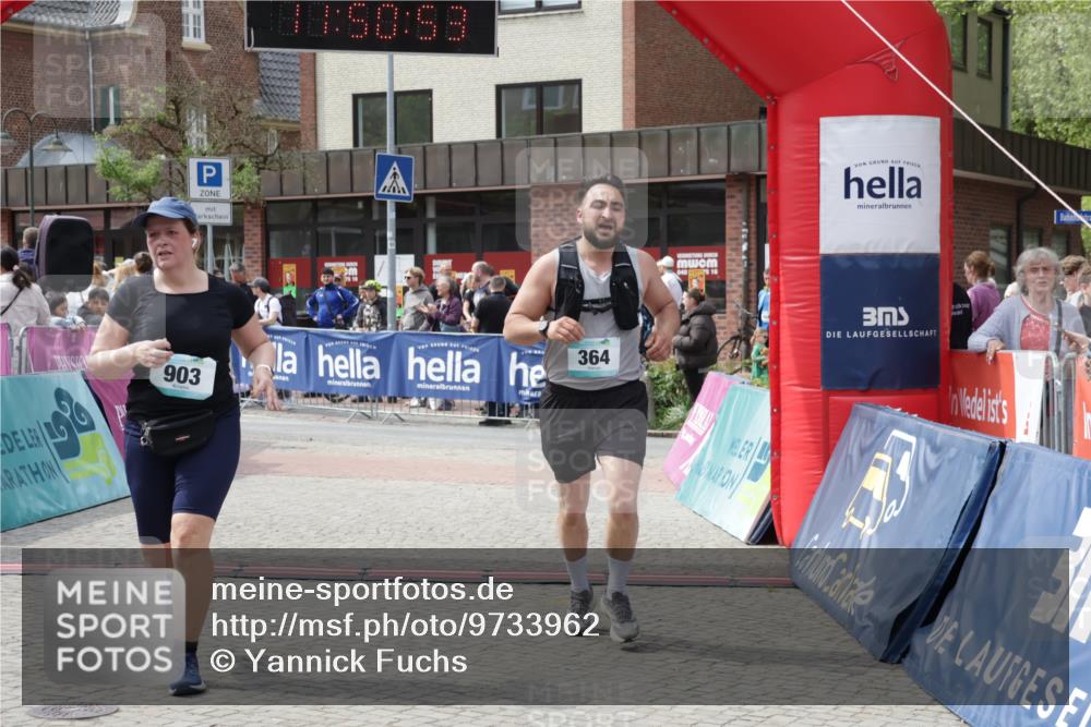 10.05.2026 - 8. Wedeler Halbmarathon Yannick Fuchs http://msf.ph/oto/9733962 10.05.2026 11:50:51 Ziel 364, 903 meine-sportfotos.de
