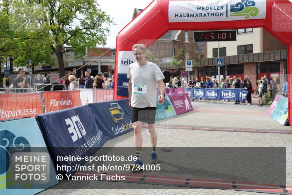 10.05.2026 - 8. Wedeler Halbmarathon Yannick Fuchs http://msf.ph/oto/9734005 10.05.2026 11:50:59 Ziel 94, 905 meine-sportfotos.de