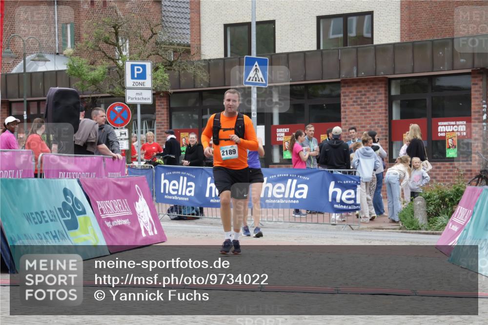 10.05.2026 - 8. Wedeler Halbmarathon Yannick Fuchs http://msf.ph/oto/9734022 10.05.2026 12:37:03 Ziel 2189 meine-sportfotos.de