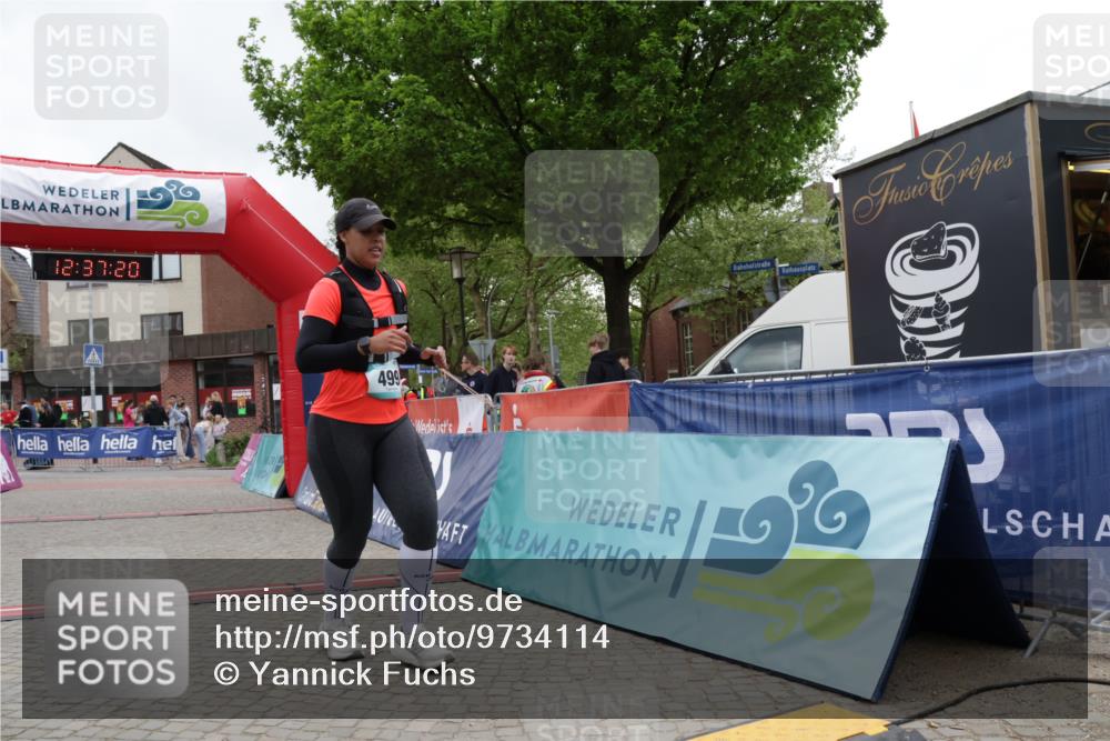 10.05.2026 - 8. Wedeler Halbmarathon Yannick Fuchs http://msf.ph/oto/9734114 10.05.2026 12:37:18 Ziel 499 meine-sportfotos.de