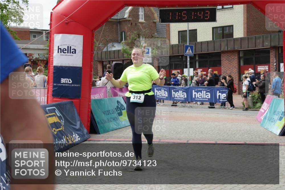 10.05.2026 - 8. Wedeler Halbmarathon Yannick Fuchs http://msf.ph/oto/9734123 10.05.2026 11:51:41 Ziel 312, 710 meine-sportfotos.de