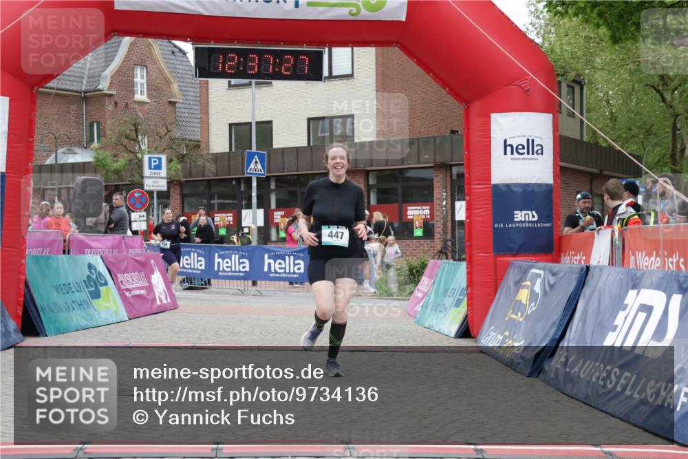 10.05.2026 - 8. Wedeler Halbmarathon Yannick Fuchs http://msf.ph/oto/9734136 10.05.2026 12:37:25 Ziel 104 meine-sportfotos.de