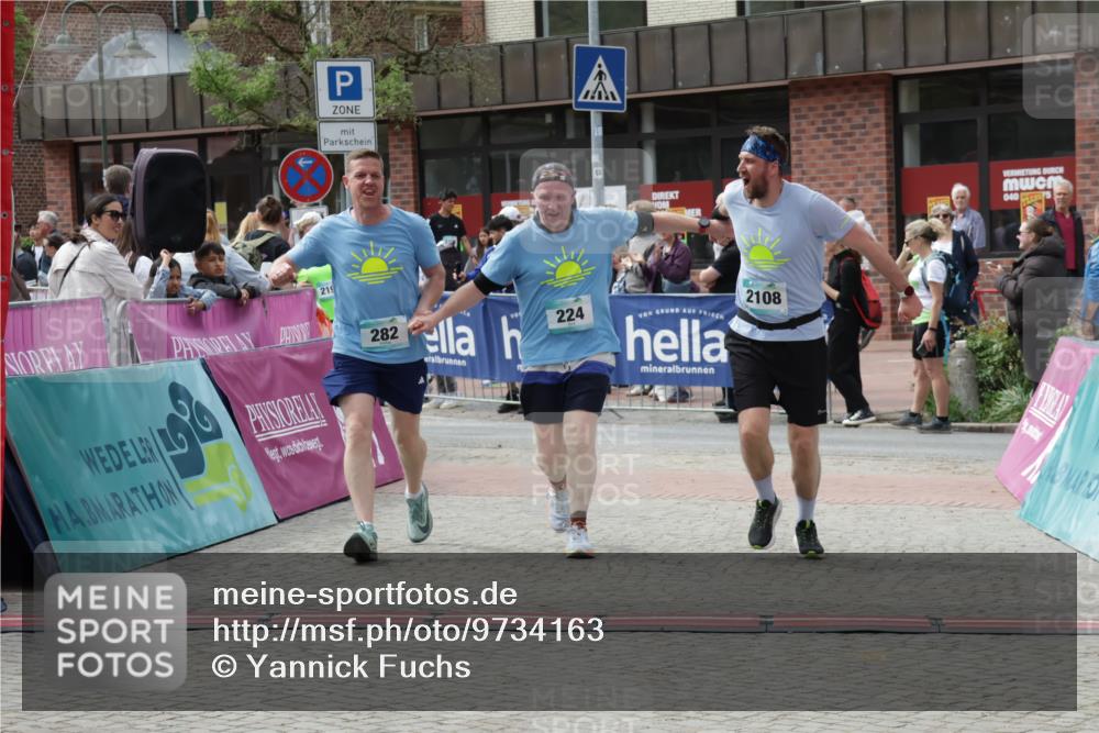 10.05.2026 - 8. Wedeler Halbmarathon Yannick Fuchs http://msf.ph/oto/9734163 10.05.2026 11:51:46 Ziel 224, 282, 312, 2108, 2191 meine-sportfotos.de