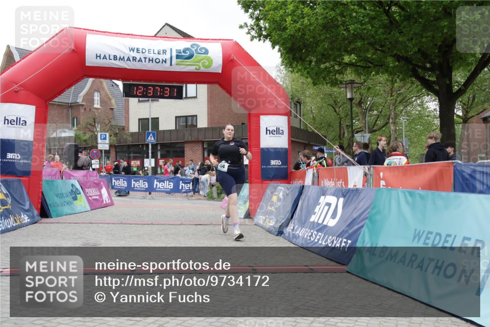 10.05.2026 - 8. Wedeler Halbmarathon Yannick Fuchs http://msf.ph/oto/9734172 10.05.2026 12:37:29 Ziel 104 meine-sportfotos.de