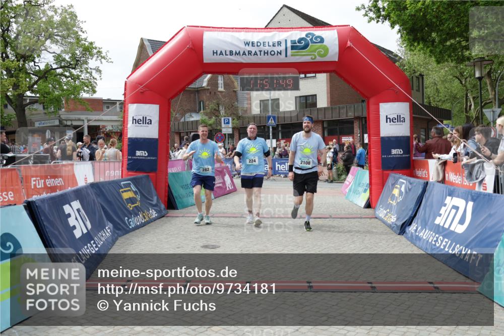 10.05.2026 - 8. Wedeler Halbmarathon Yannick Fuchs http://msf.ph/oto/9734181 10.05.2026 11:51:47 Ziel 224, 282, 312, 2108, 2191 meine-sportfotos.de