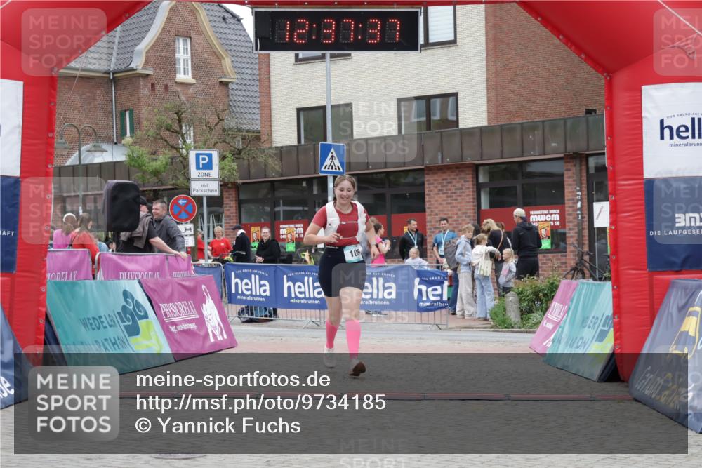 10.05.2026 - 8. Wedeler Halbmarathon Yannick Fuchs http://msf.ph/oto/9734185 10.05.2026 12:37:35 Ziel 105 meine-sportfotos.de