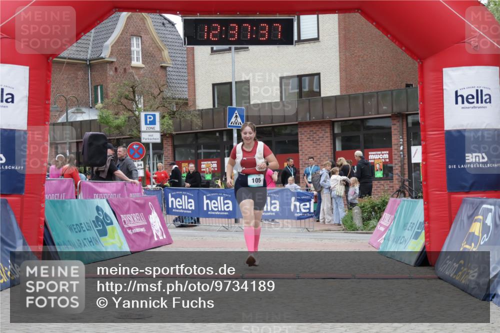 10.05.2026 - 8. Wedeler Halbmarathon Yannick Fuchs http://msf.ph/oto/9734189 10.05.2026 12:37:35 Ziel 105 meine-sportfotos.de