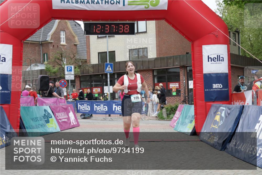 10.05.2026 - 8. Wedeler Halbmarathon Yannick Fuchs http://msf.ph/oto/9734199 10.05.2026 12:37:36 Ziel 105 meine-sportfotos.de