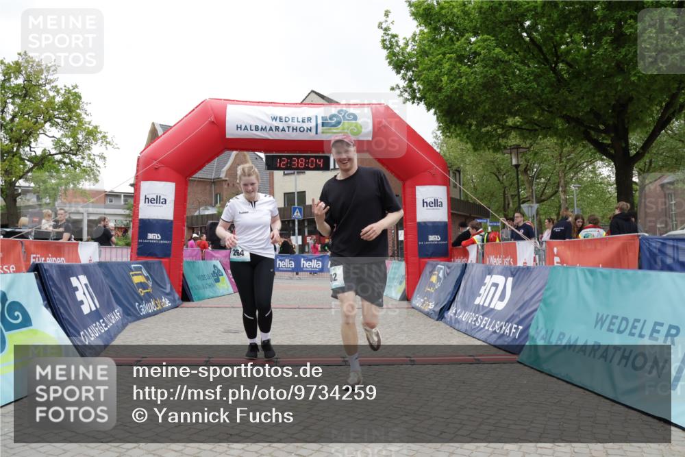 10.05.2026 - 8. Wedeler Halbmarathon Yannick Fuchs http://msf.ph/oto/9734259 10.05.2026 12:38:02 Ziel 264, 488, 702 meine-sportfotos.de