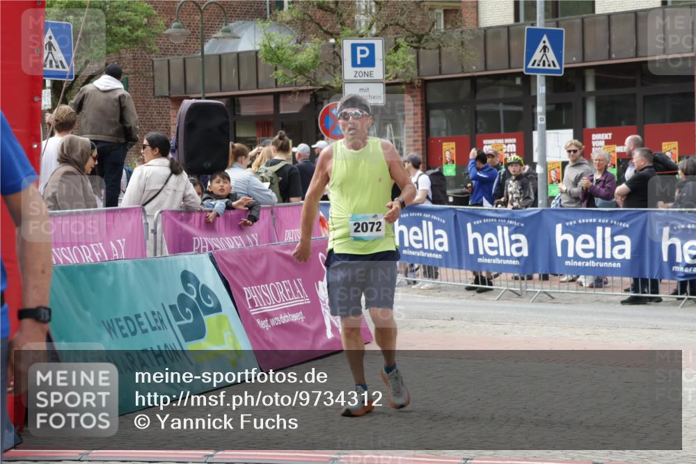 10.05.2026 - 8. Wedeler Halbmarathon Yannick Fuchs http://msf.ph/oto/9734312 10.05.2026 11:52:06 Ziel 201, 2072 meine-sportfotos.de