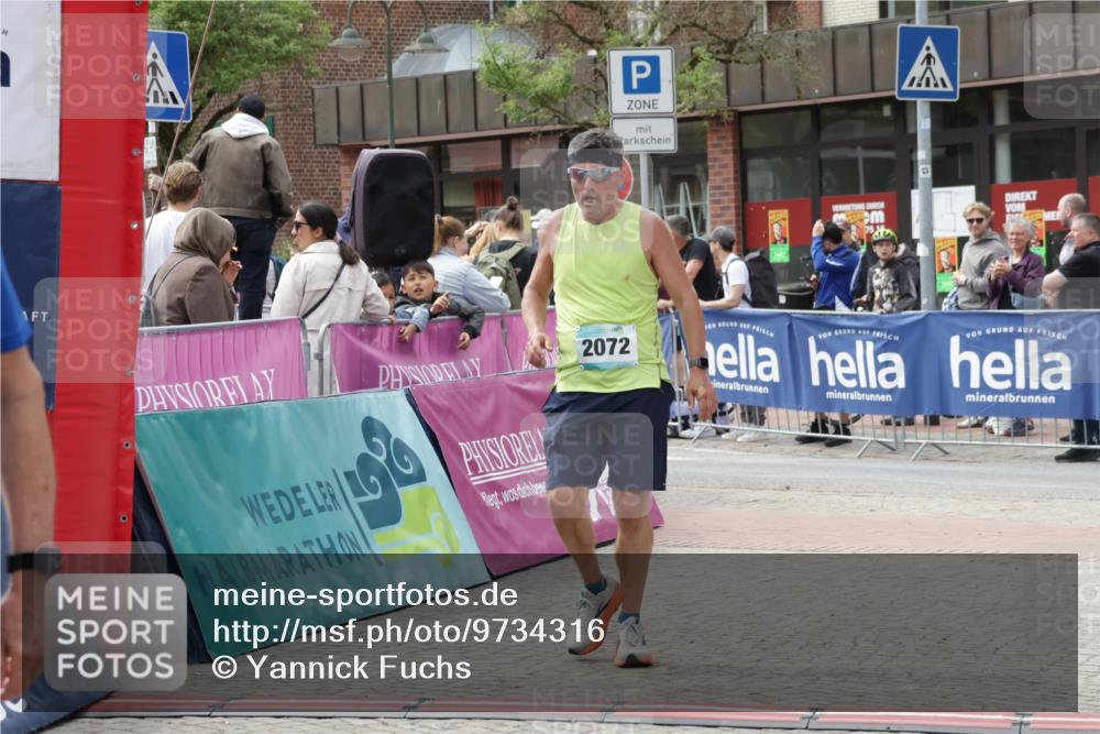 10.05.2026 - 8. Wedeler Halbmarathon Yannick Fuchs http://msf.ph/oto/9734316 10.05.2026 11:52:07 Ziel 201, 2072 meine-sportfotos.de