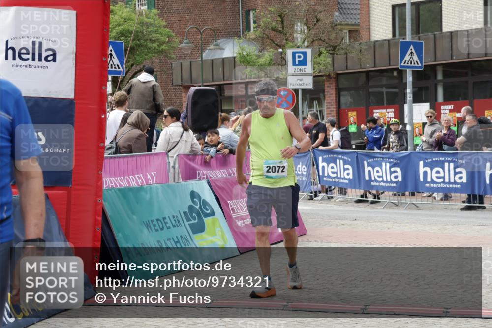 10.05.2026 - 8. Wedeler Halbmarathon Yannick Fuchs http://msf.ph/oto/9734321 10.05.2026 11:52:07 Ziel 201, 2072 meine-sportfotos.de