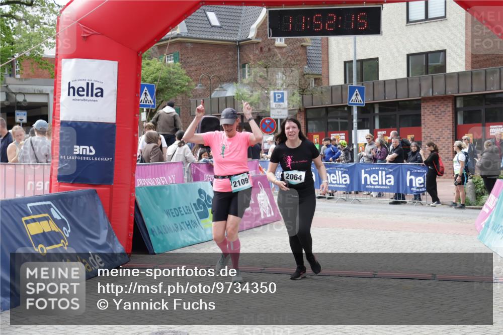 10.05.2026 - 8. Wedeler Halbmarathon Yannick Fuchs http://msf.ph/oto/9734350 10.05.2026 11:52:13 Ziel 2064, 2072, 2109 meine-sportfotos.de
