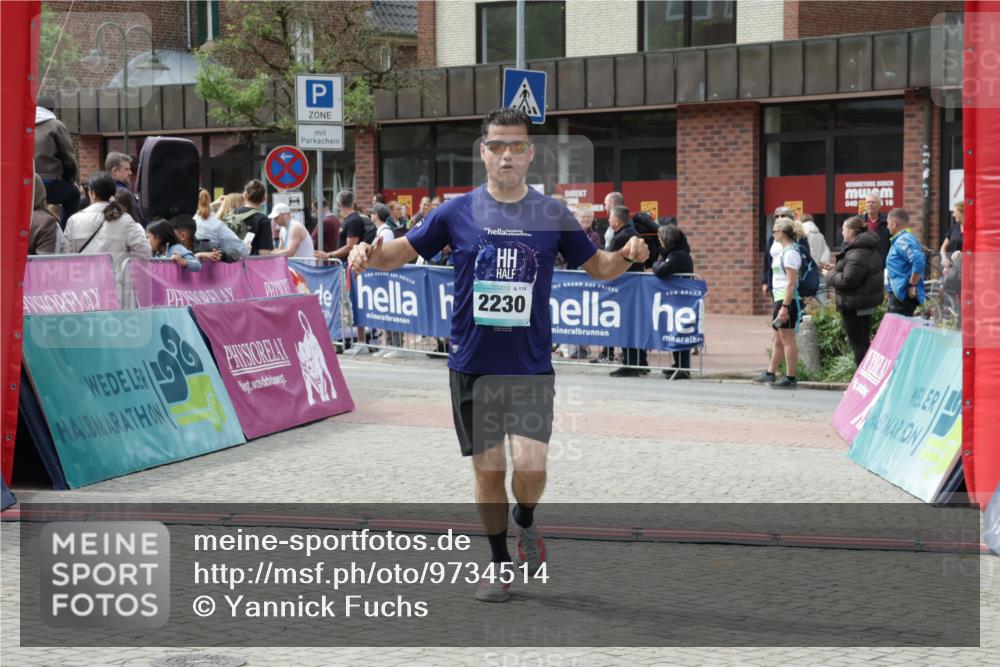 10.05.2026 - 8. Wedeler Halbmarathon Yannick Fuchs http://msf.ph/oto/9734514 10.05.2026 11:52:38 Ziel 2230 meine-sportfotos.de
