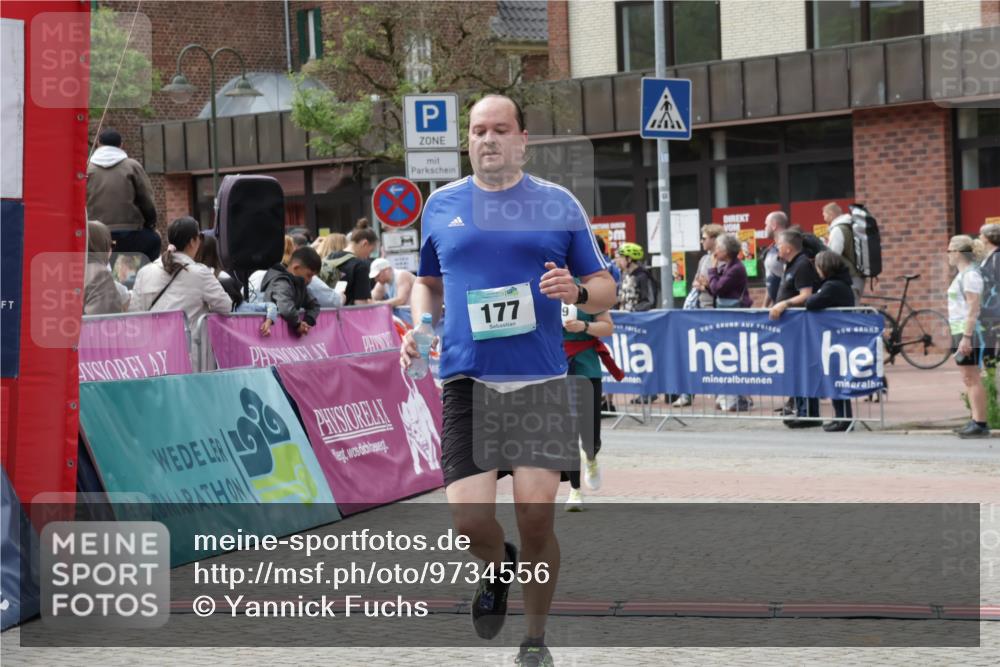 10.05.2026 - 8. Wedeler Halbmarathon Yannick Fuchs http://msf.ph/oto/9734556 10.05.2026 11:52:48 Ziel 177, 439 meine-sportfotos.de