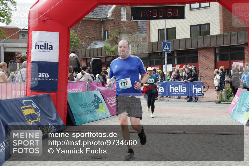 10.05.2026 - 8. Wedeler Halbmarathon Yannick Fuchs http://msf.ph/oto/9734560 10.05.2026 11:52:48 Ziel 177, 439 meine-sportfotos.de