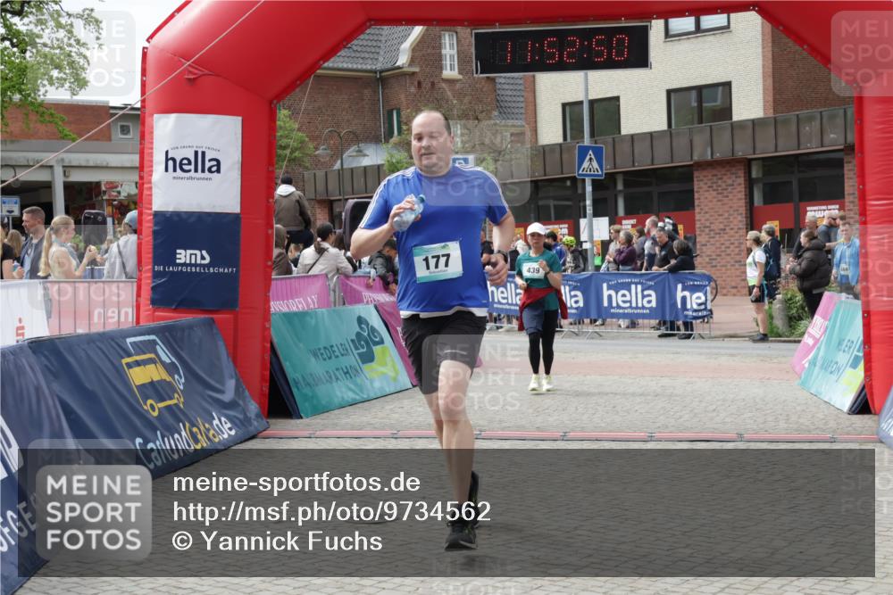 10.05.2026 - 8. Wedeler Halbmarathon Yannick Fuchs http://msf.ph/oto/9734562 10.05.2026 11:52:49 Ziel 177, 439 meine-sportfotos.de