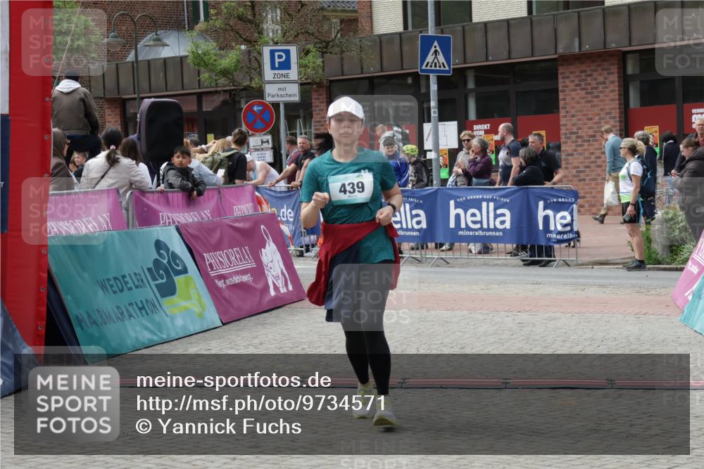 10.05.2026 - 8. Wedeler Halbmarathon Yannick Fuchs http://msf.ph/oto/9734571 10.05.2026 11:52:50 Ziel 177, 439 meine-sportfotos.de