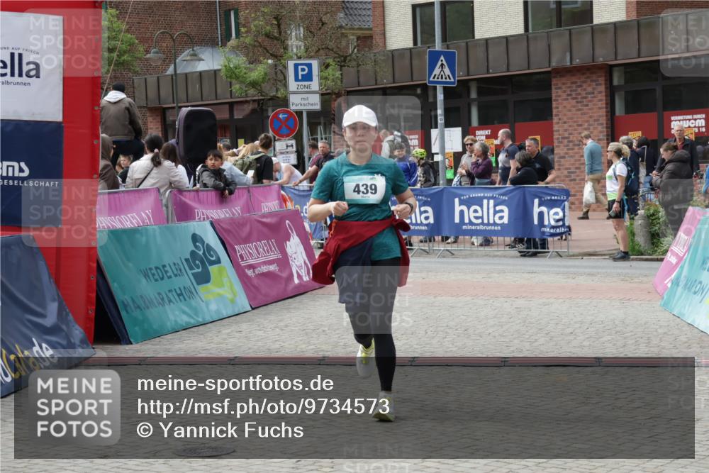 10.05.2026 - 8. Wedeler Halbmarathon Yannick Fuchs http://msf.ph/oto/9734573 10.05.2026 11:52:50 Ziel 177, 439 meine-sportfotos.de
