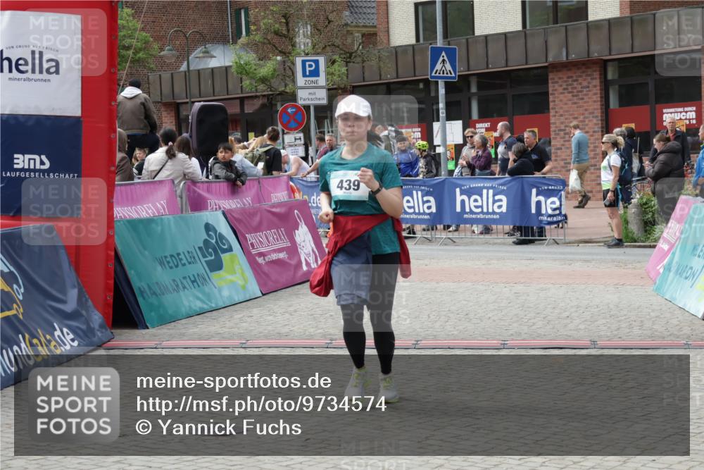10.05.2026 - 8. Wedeler Halbmarathon Yannick Fuchs http://msf.ph/oto/9734574 10.05.2026 11:52:51 Ziel 177, 439 meine-sportfotos.de