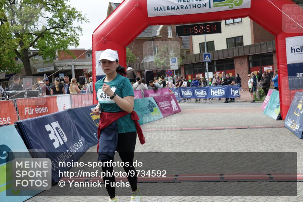 10.05.2026 - 8. Wedeler Halbmarathon Yannick Fuchs http://msf.ph/oto/9734592 10.05.2026 11:52:52 Ziel 177, 439 meine-sportfotos.de
