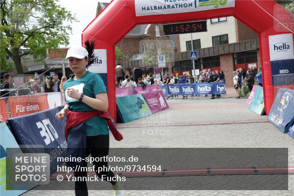 10.05.2026 - 8. Wedeler Halbmarathon Yannick Fuchs http://msf.ph/oto/9734594 10.05.2026 11:52:52 Ziel 177, 439 meine-sportfotos.de