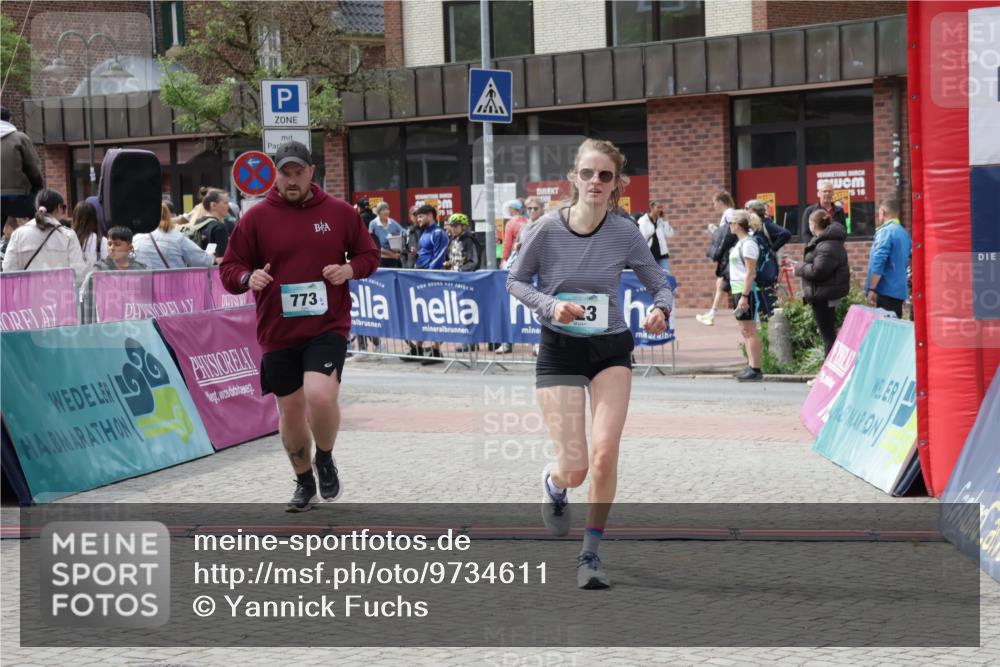 10.05.2026 - 8. Wedeler Halbmarathon Yannick Fuchs http://msf.ph/oto/9734611 10.05.2026 11:52:58 Ziel 123, 773 meine-sportfotos.de