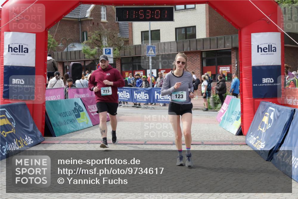 10.05.2026 - 8. Wedeler Halbmarathon Yannick Fuchs http://msf.ph/oto/9734617 10.05.2026 11:52:59 Ziel 123, 773 meine-sportfotos.de