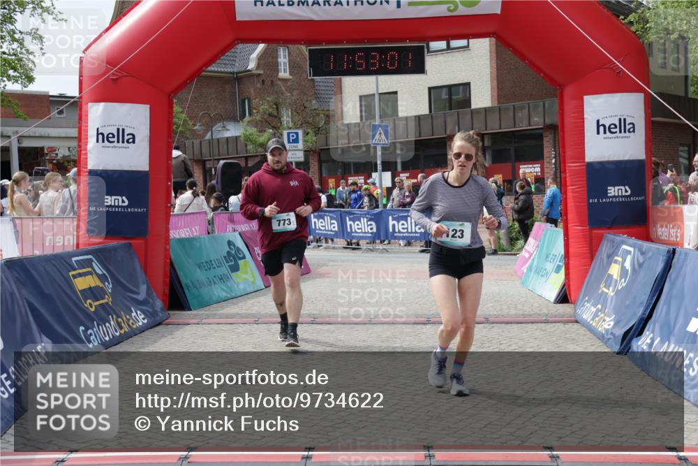 10.05.2026 - 8. Wedeler Halbmarathon Yannick Fuchs http://msf.ph/oto/9734622 10.05.2026 11:52:59 Ziel 123, 773 meine-sportfotos.de