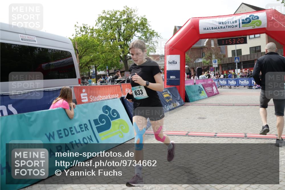 10.05.2026 - 8. Wedeler Halbmarathon Yannick Fuchs http://msf.ph/oto/9734662 10.05.2026 11:53:18 Ziel 633, 2137 meine-sportfotos.de