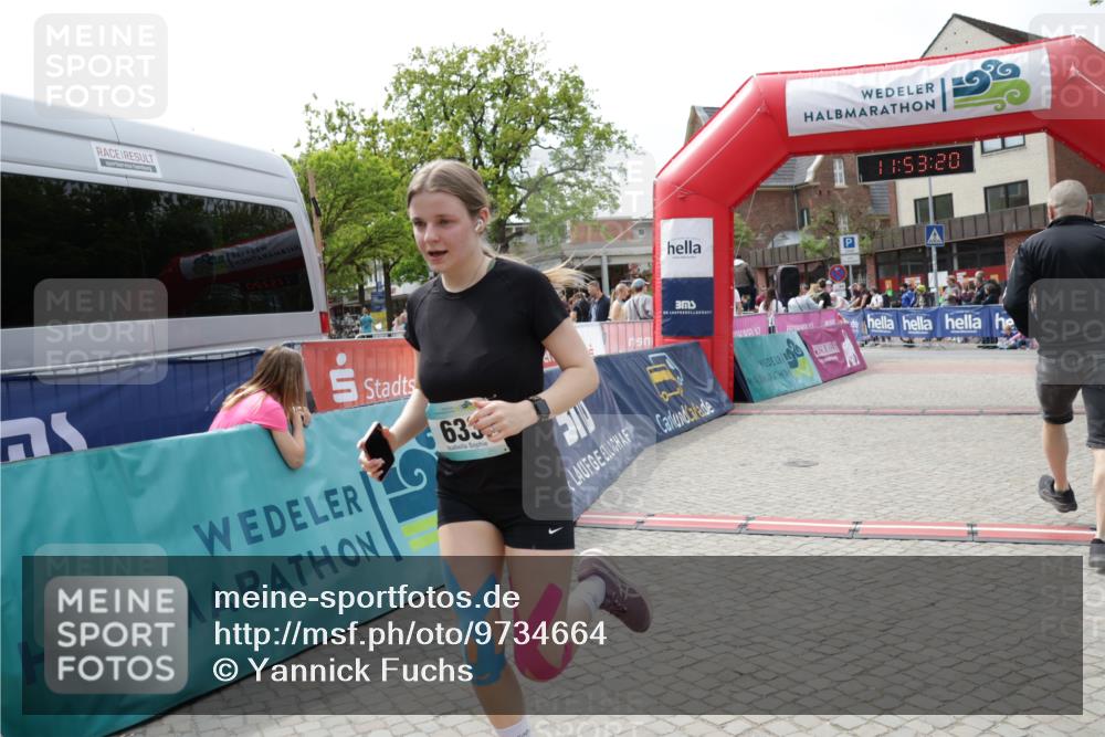 10.05.2026 - 8. Wedeler Halbmarathon Yannick Fuchs http://msf.ph/oto/9734664 10.05.2026 11:53:19 Ziel 633, 2137 meine-sportfotos.de