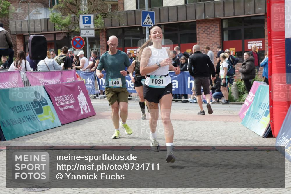10.05.2026 - 8. Wedeler Halbmarathon Yannick Fuchs http://msf.ph/oto/9734711 10.05.2026 11:53:26 Ziel 23, 140, 1031, 2137 meine-sportfotos.de
