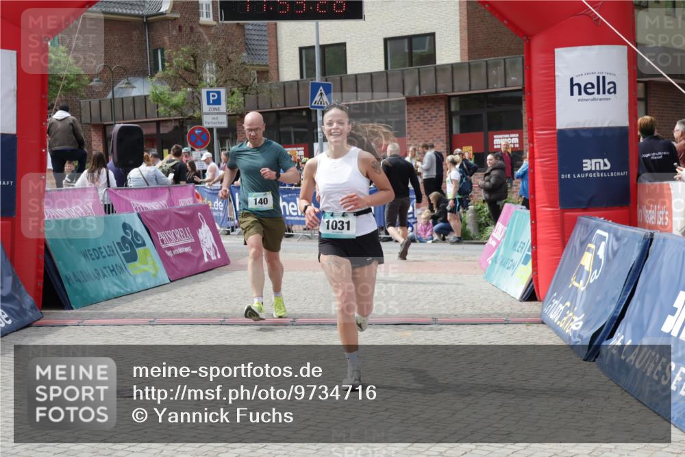 10.05.2026 - 8. Wedeler Halbmarathon Yannick Fuchs http://msf.ph/oto/9734716 10.05.2026 11:53:26 Ziel 23, 140, 1031, 2137 meine-sportfotos.de