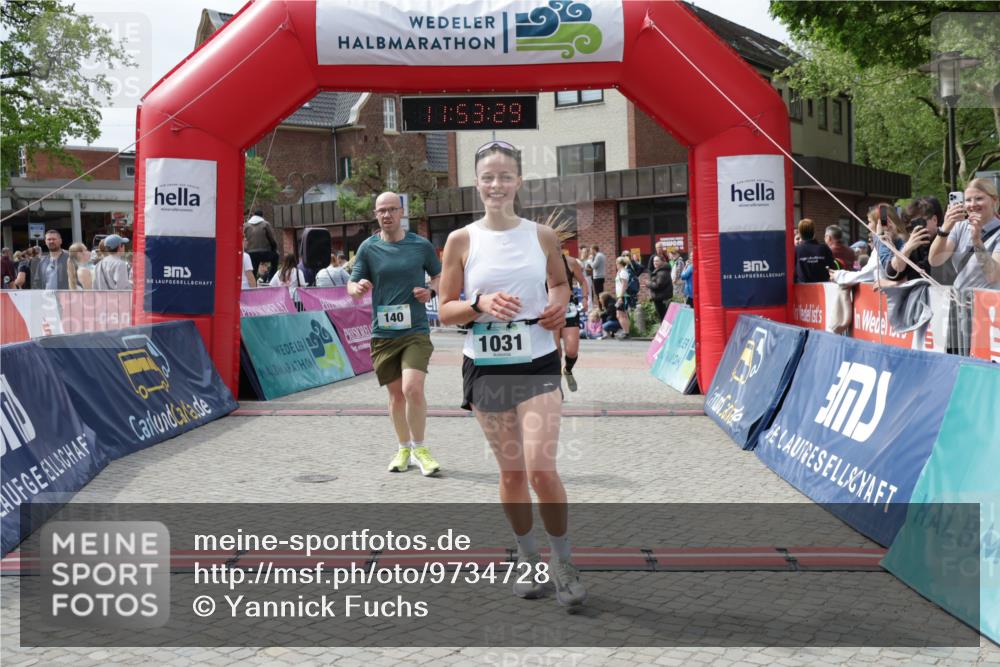 10.05.2026 - 8. Wedeler Halbmarathon Yannick Fuchs http://msf.ph/oto/9734728 10.05.2026 11:53:27 Ziel 23, 140, 1031, 2137 meine-sportfotos.de