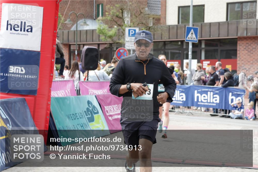 10.05.2026 - 8. Wedeler Halbmarathon Yannick Fuchs http://msf.ph/oto/9734913 10.05.2026 11:54:14 Ziel 267, 843, 1014 meine-sportfotos.de